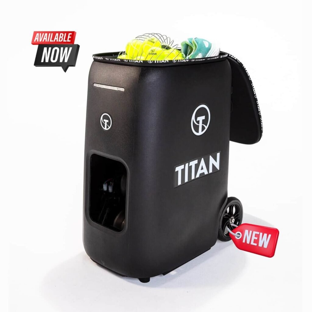 Titan tennis ball machine new