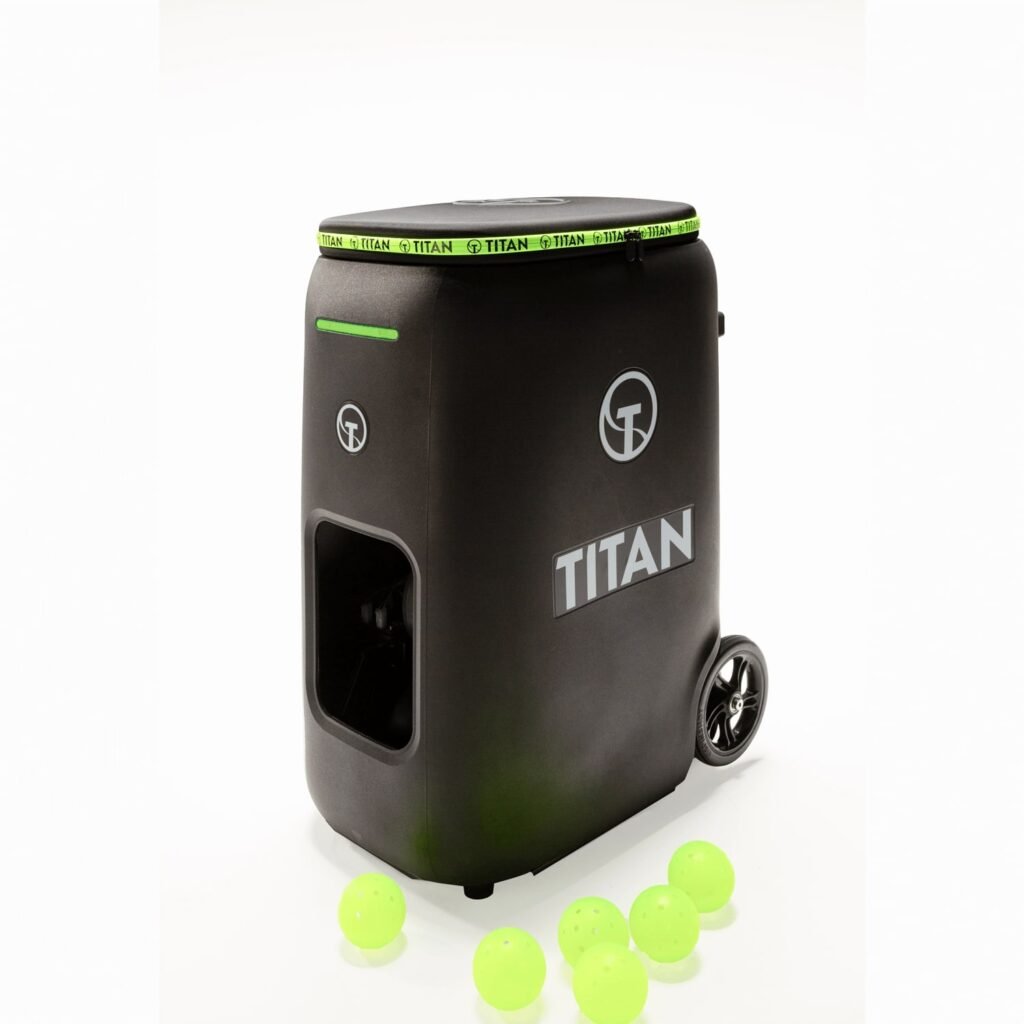 Titan One ball machine pickleball