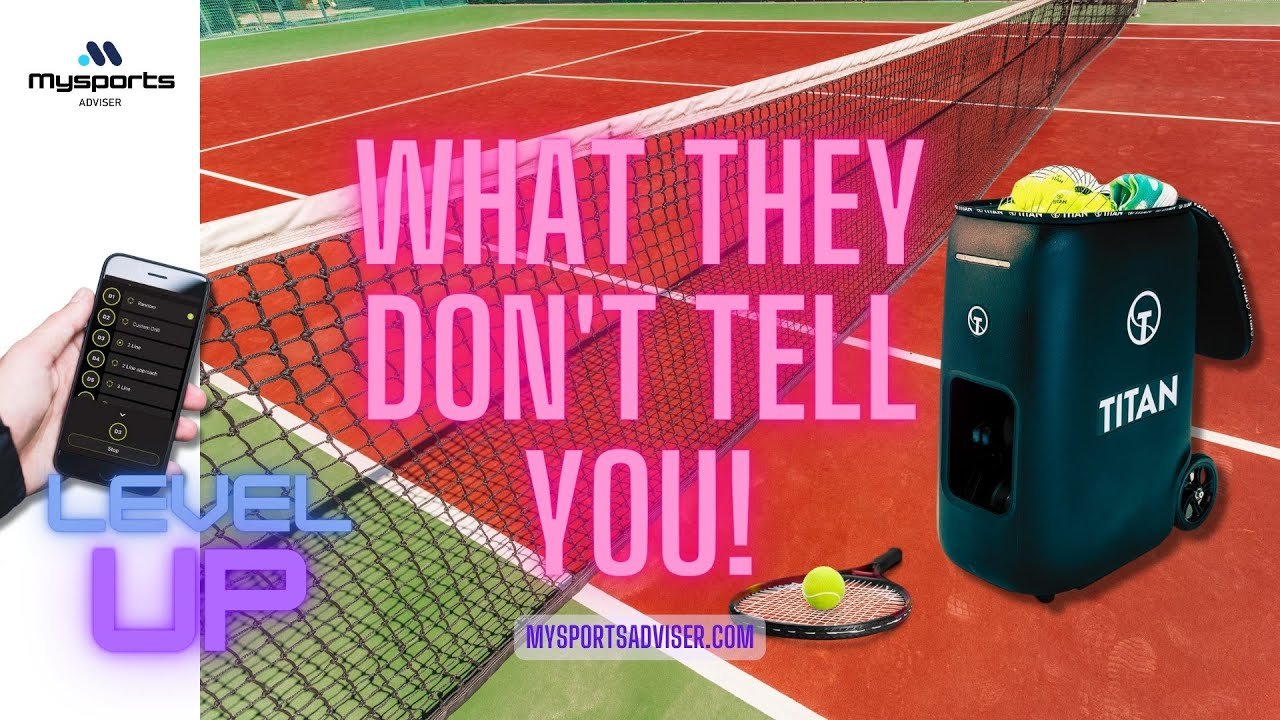 The New ERA of tennis training with Titan tennis ball machine.