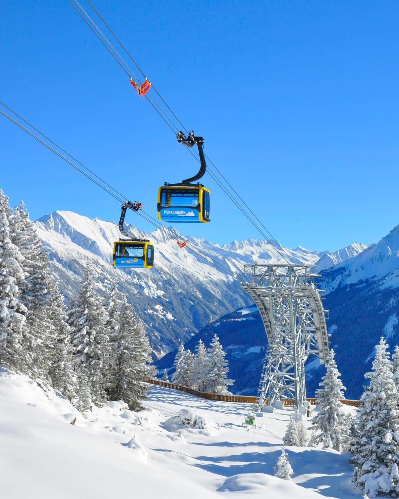 ski resort Mayrhofen